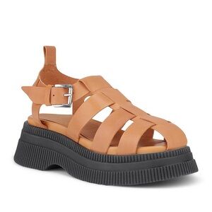 GANNI creeper fisherman platform sandal